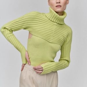 2-Piece Knit Cami and Cropped Sweater Set